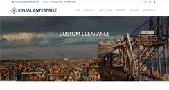 Desktop Screenshot of kinjalenterprise.com